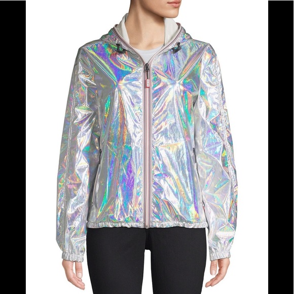 Hunter Silver Iridescent Women's Jacket - Picture 8 of 10